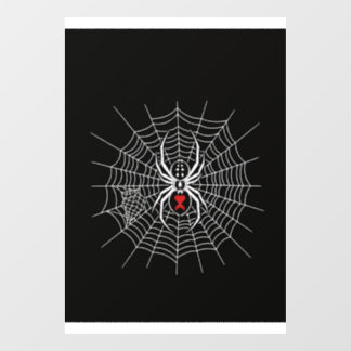 ゴシック ブラックウィドウ スパイダー ハート ウェブ ヴィンテージ エステ ウィンドウサイン