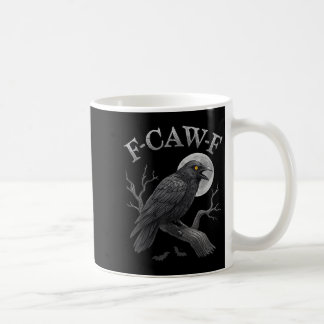 ゴシック・ブラッククロウ 鳥 ブラックレイヴン ユーモア M コーヒーマグカップ