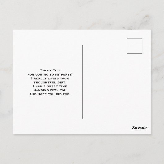 ゴシック ブラックローズ 血が滴る 不気味 お礼 ポストカード (裏面)