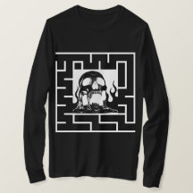 ゴシック・ヘル・スカル迷宮Tシャツ