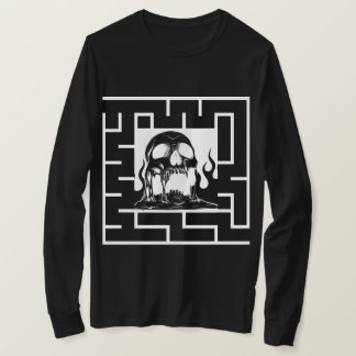 ゴシック・ヘル・スカル迷宮Tシャツ Tシャツ