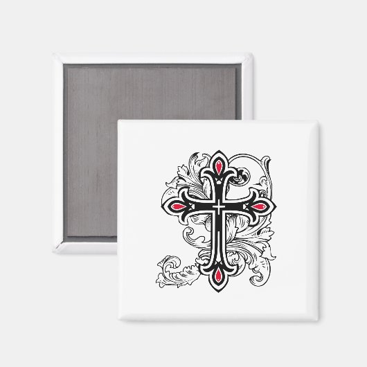 ゴシック マグネット (正面/裏面)