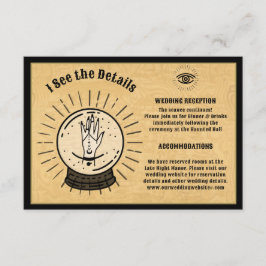 ゴシック ミスティカル スピリット ボード クリスタル ボール 詳細 エンクロージャーカード