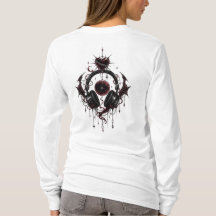 ゴシック ミスティック アイ Tシャツ - ダーク ファンタジー オカルト サイ