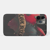 ゴシック「ラブバイツ」解剖学的心臓イラスト Case-Mate iPhoneケース (裏面(横))