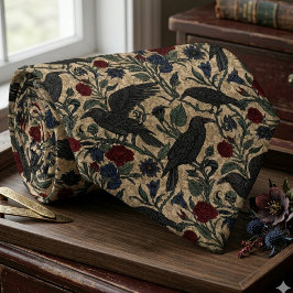 ゴシック ラベン ネクタイ - 花とラベンのパターン