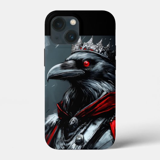 ゴシック・レイヴンキング グラフィックiPhoneケース クリーンミニ Case-Mate iPhoneケース (裏面)