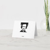 ゴシック·レッド サンキューカード (裏面)