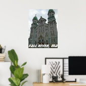 ゴシック・ロマネスク様式の建築、秋川、MA ポスター (ホームオフィス)