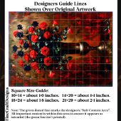 ゴシック・ロマンス赤と黒のバラEF7Lデコページ 薄葉紙