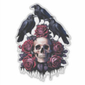 ゴシック・ロマンス：スカル、バラ、ラヴェンス・エント シール (正面)