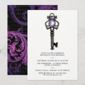 ゴシック・ロマンス 招待状 (正面/裏面)