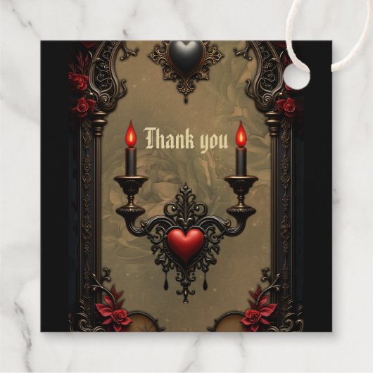 ゴシック・ロマンス：隠された情熱 フェイバータグ (裏面)