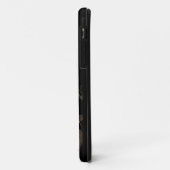 ゴシック ローズ アレンジメント ブラック フラワー Case-Mate iPhoneケース (裏面/左)