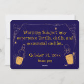 ゴシック ヴィクトリアン スチームパンクの不気味な科学者ラボ シーズンカード (裏面)