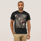 ゴシック・ヴィクトリア調のブラム・ストーカーとの午後 Tシャツ (正面フル)