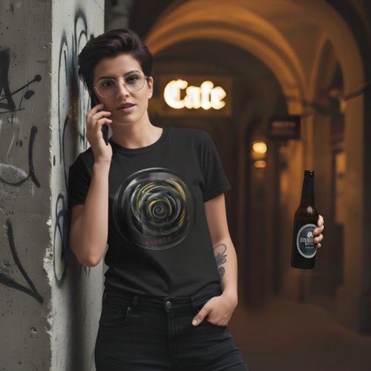 ゴシック・ヴォルテックス建築Tシャツ Tシャツ