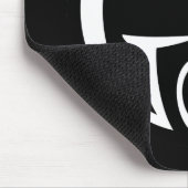 ゴシック(尖ったレタリング) マウスパッド (コーナー)