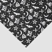 ゴシック 猫 魔法  ペンタグラム デコパージュ 薄葉紙 (詳細)