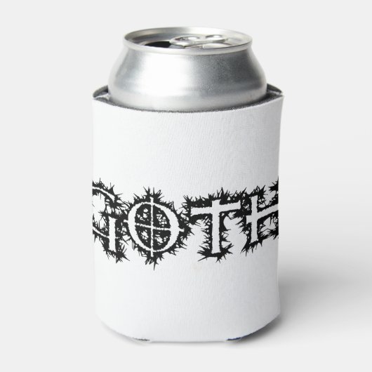 ゴシック 缶クーラー (缶正面)