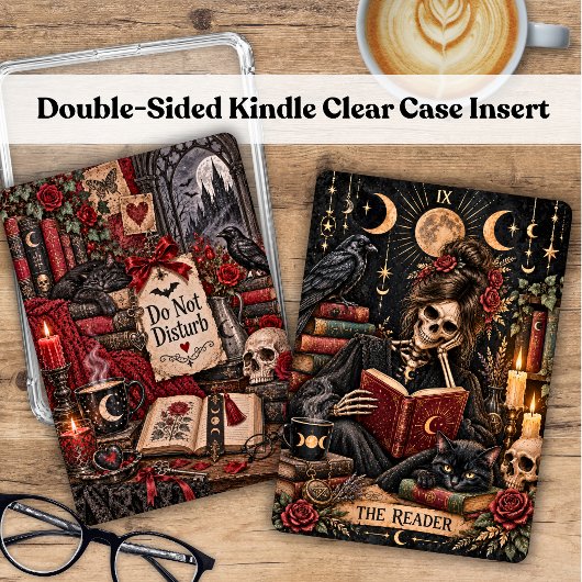 ゴシック Kindle両面差し込みカード 招待状