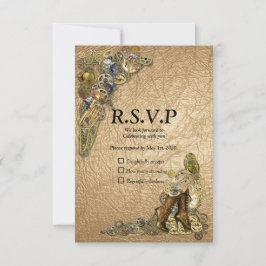 ゴシック – Steampunk RSVP on金ゴールドレザー