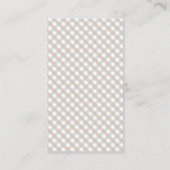 ゴシックAベビーが醸造おむつラッフルベビーシャワー エンクロージャーカード (裏面)