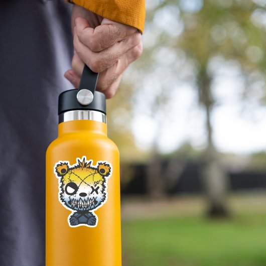 ゴシックAroAceプライド旗色クマ シール