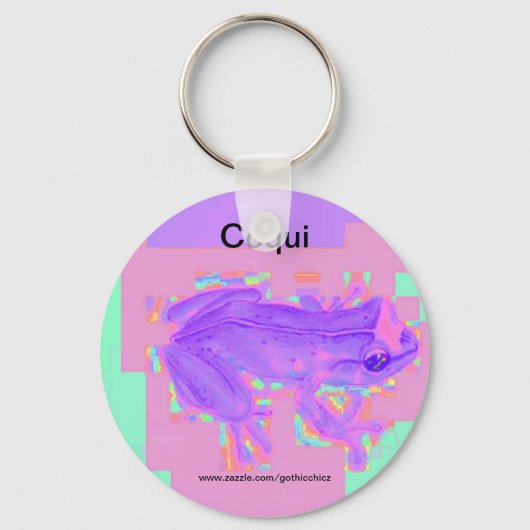 ゴシックChicz Coquiキーチェーン キーホルダー (正面)