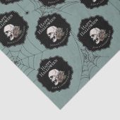 ゴシックEucalyptusグリーンフローラスカルハロウィーン 薄葉紙 (詳細)