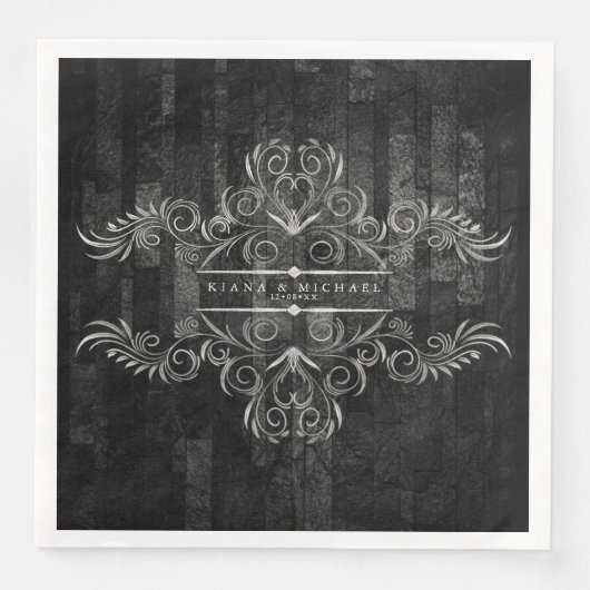 ゴシックHalloweddingスクロールワークID866 (正面)