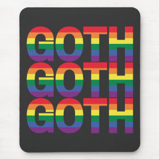 ゴシックLGBTQ+レジェンボゲン マウスパッド