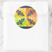 ゴシックMoth 4シール ラウンドシール (バッグ)