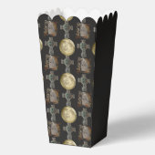 ゴシックR.I.P.ヘッドストーンセルティッククロスフルムーンアート フェイバーボックス (正面)