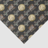 ゴシックR.I.P.ヘッドストーンセルティッククロスフルムーンアート 薄葉紙 (詳細)