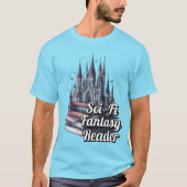 ゴシックSFファンタジー読者 Tシャツ (正面)