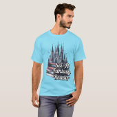 ゴシックSFファンタジー読者 Tシャツ (正面フル)