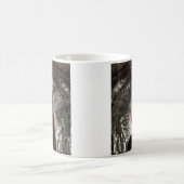 ゴシックSteampunkエンジェル落ちたAIアート モーフィングマグカップ (中央)