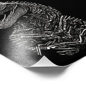 ゴシックTレックス恐竜 フォトプリント            (角)