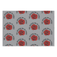 ゴシックTil Death私たちパーツラッピング紙