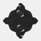 ゴシックTill Death Do Usパーティーブラックフローラ フェイバーボックス (折り畳みなし)