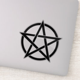 ゴシックWicca Pentagramビニールエレガントシール シール
