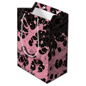 ゴシッグランジクピ絵を描ック ミディアムペーパーバッグ (裏面アングル)