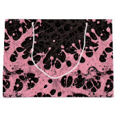 ゴシッグランジクピ絵を描ック ラージペーパーバッグ (正面)