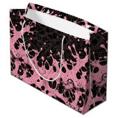 ゴシッグランジクピ絵を描ック ラージペーパーバッグ (裏面アングル)