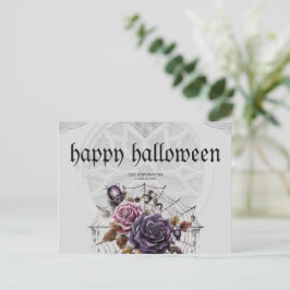 ゴシッシンプルクバラ&スカルハローウィンパーティ シーズンポストカード