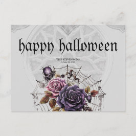 ゴシッシンプルクバラ&スカルハローウィンパーティ シーズンポストカード