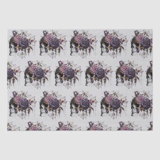 ゴシッシンプルクバラ&スカルハローウィンパーティ 薄葉紙 (正面)