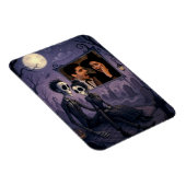 ゴシッパーソナライズされたクのハロウィーン写真 マグネット (右側)