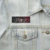 ゴシッパーソナライズされたク名タグ 名札 (インサイチュ)